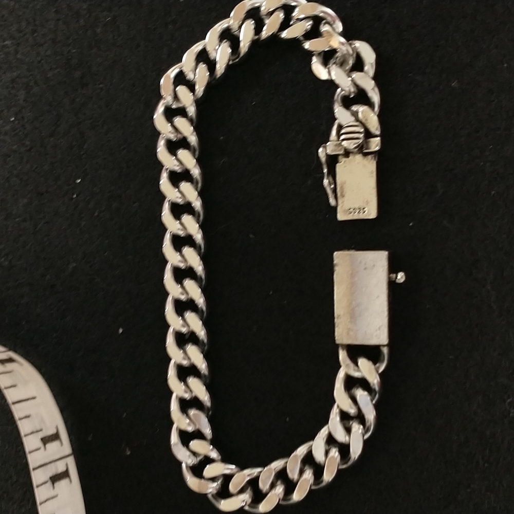 Men bracelet stainless steel non tarnish